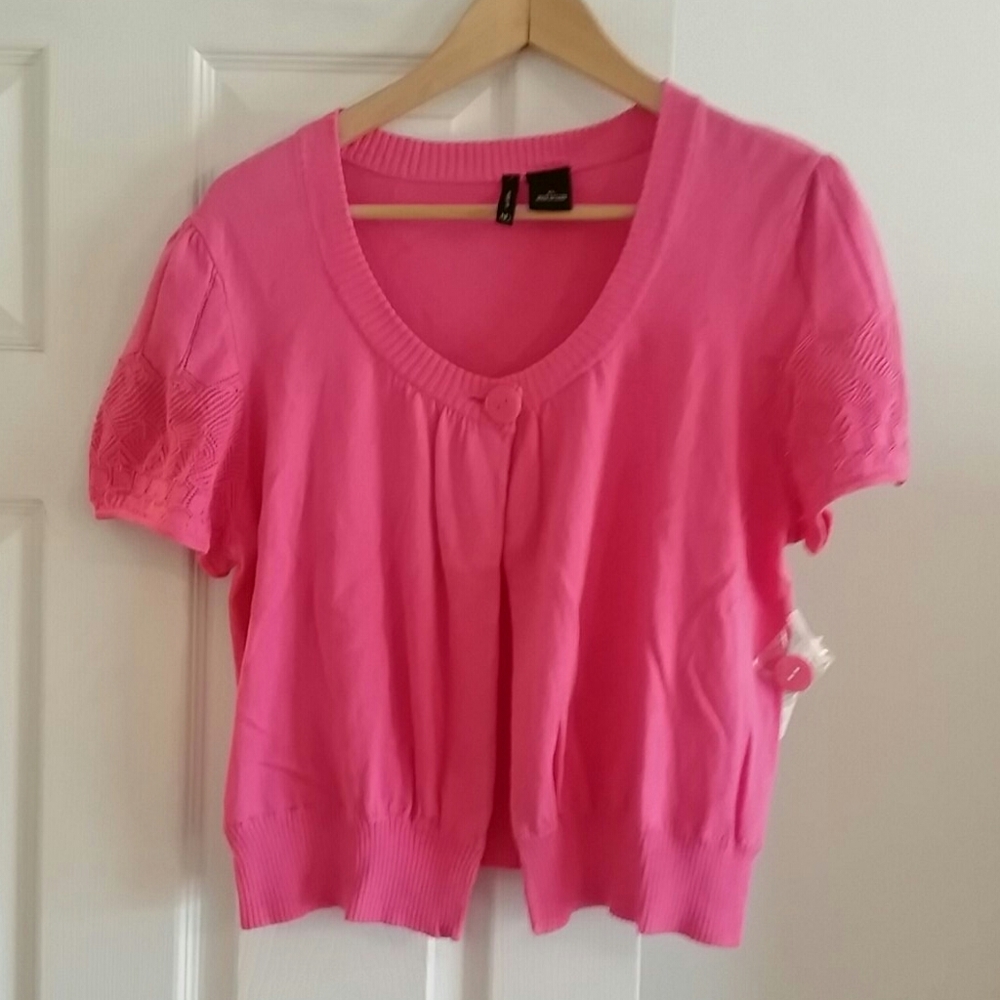 New directions cropped cardigan